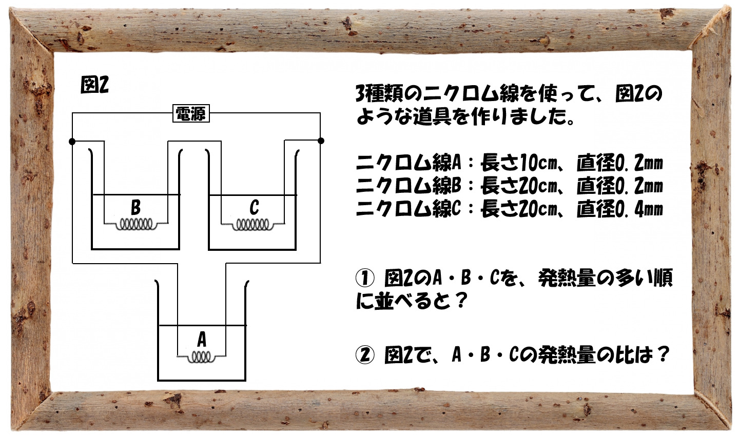 中学受験の理科 電流と電熱線 電流による発熱の問題演習と解説 3 中学受験 理科 偏差値アップの勉強法