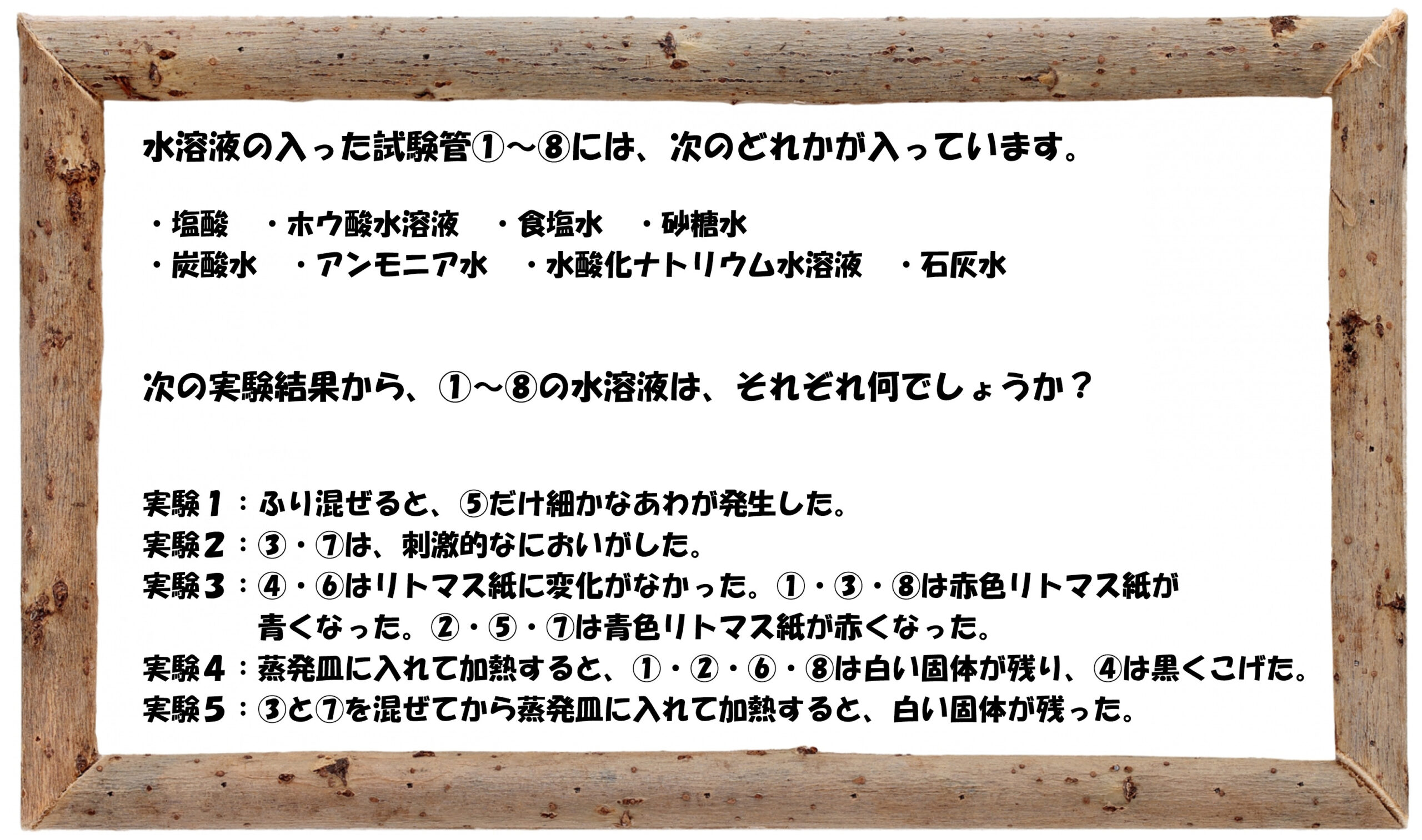 中学受験の理科 水溶液の性質についての問題演習と解説 3 中学受験 理科 偏差値アップの勉強法