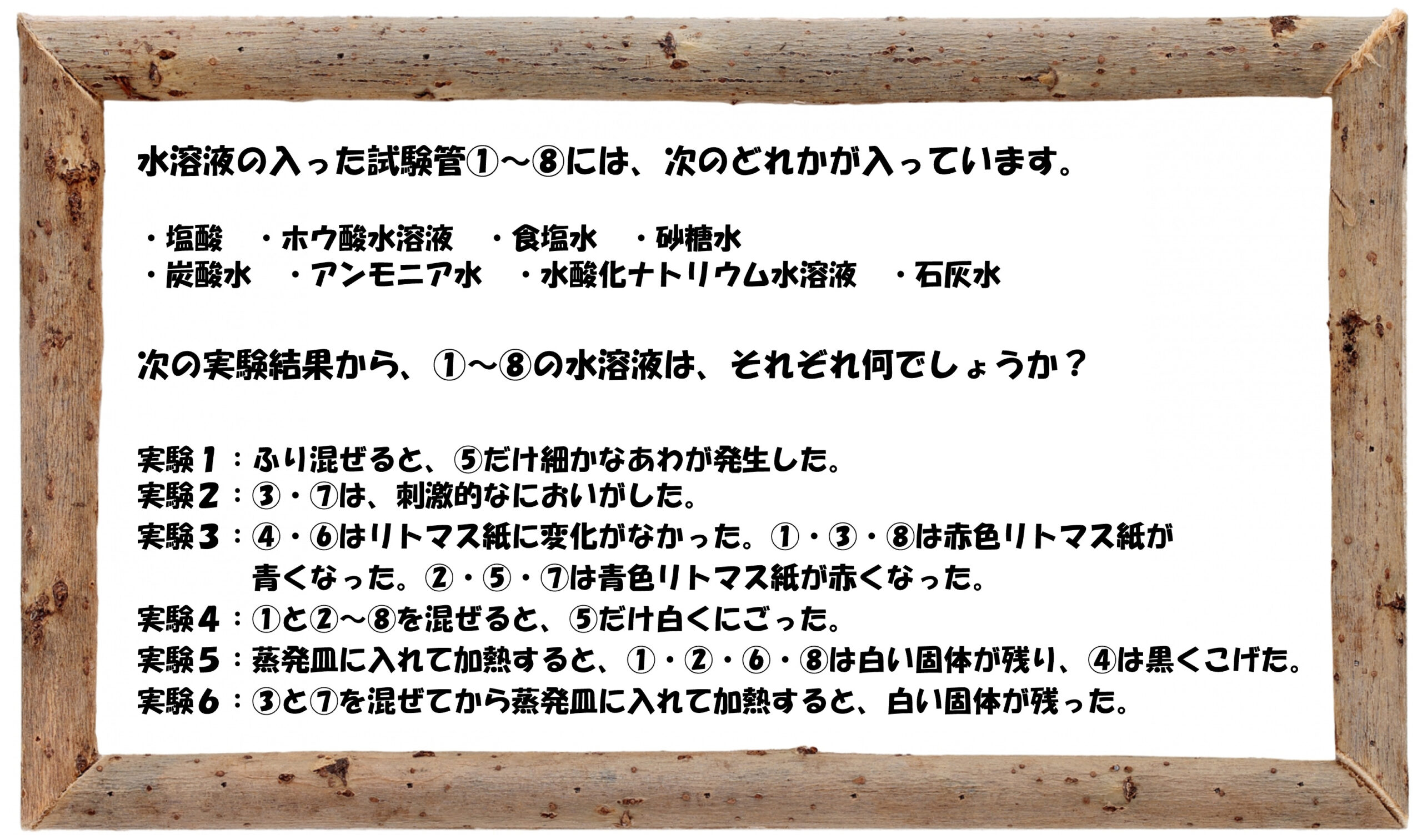 中学受験の理科 水溶液の性質についての問題演習と解説 3 中学受験 理科 偏差値アップの勉強法