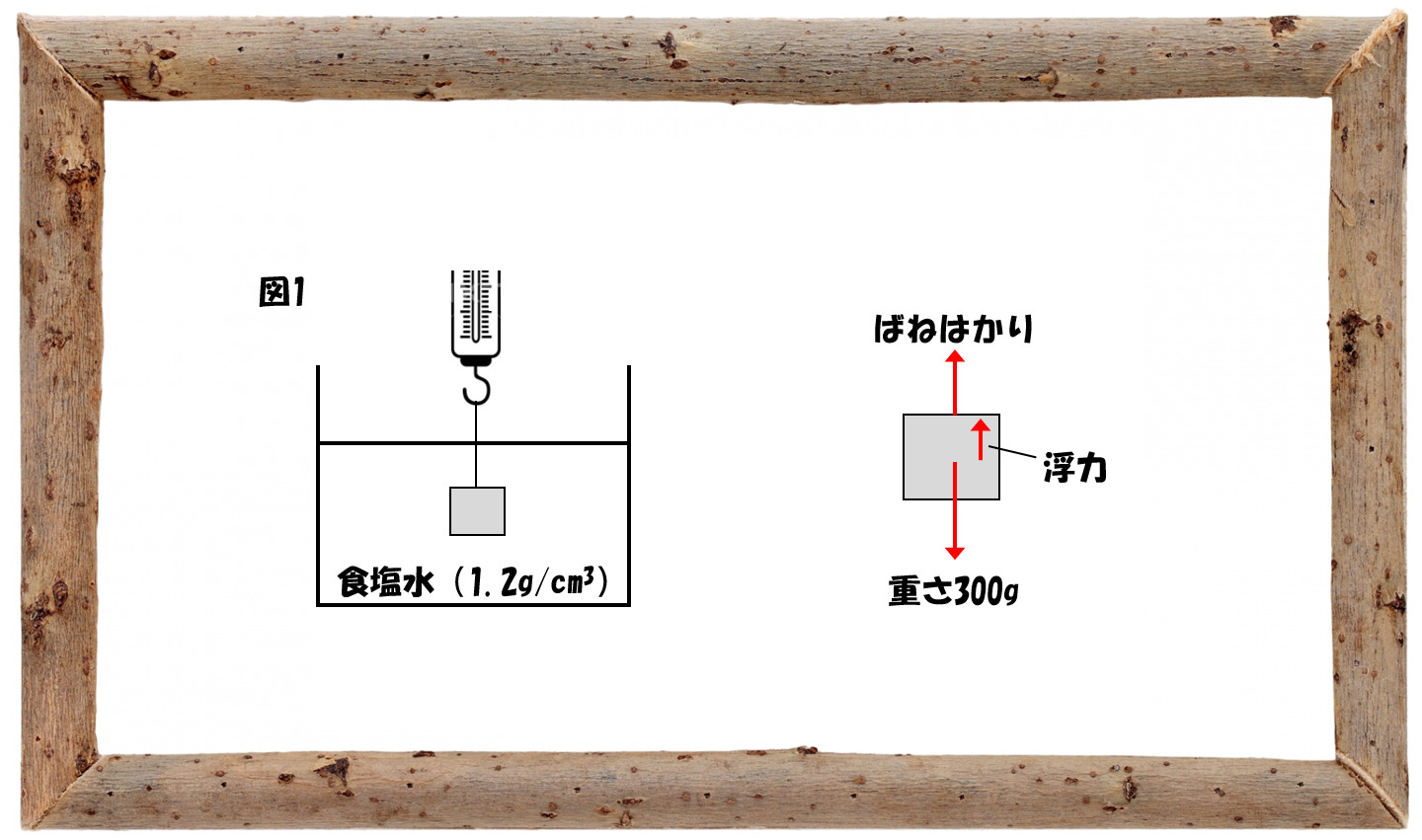 中学受験の理科 浮力 重さ 体積を確認する問題演習と解説 2 中学受験 理科 偏差値アップの勉強法